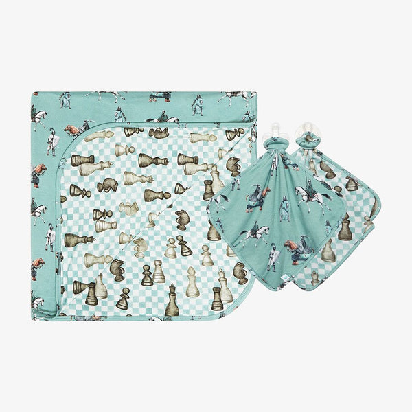 Posh Peanut Patoo & Lovey Set - Wallace & Rook – Green Bean Baby Boutique