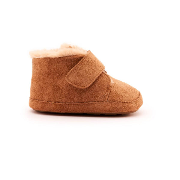 Shloofy Boot - Tan Suede