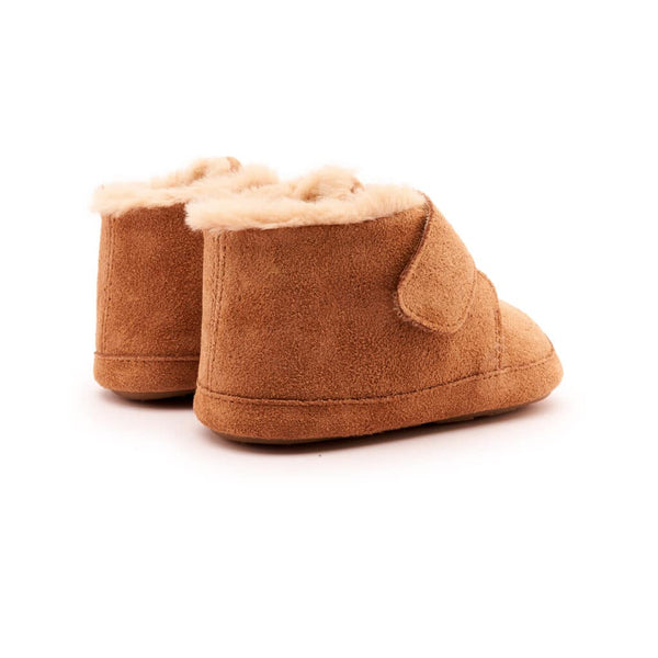 Shloofy Boot - Tan Suede