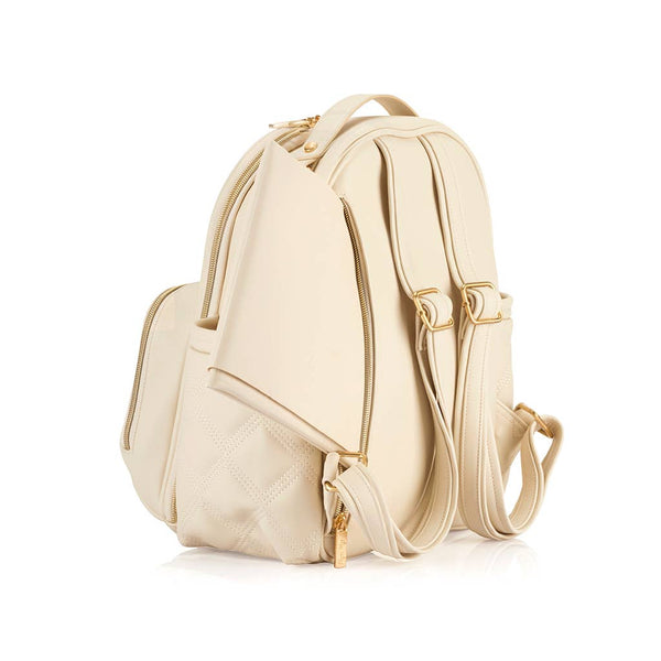 Itzy Mini Plus Diaper Bag - Milk & Honey