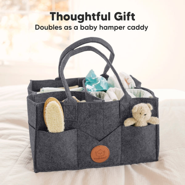 Diaper Caddy Organizer - Mystic Grey