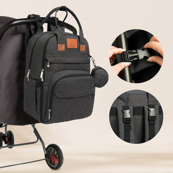 Rove Diaper Backpack - Charcoal