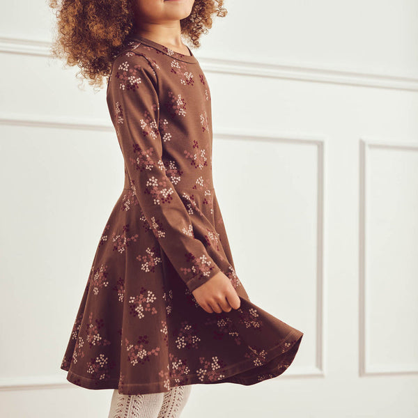 Flora Swing Long Sleeve Dress