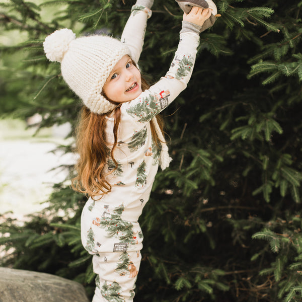 Toddler Tee & Pant PJ Set - Christmas Tree Farm