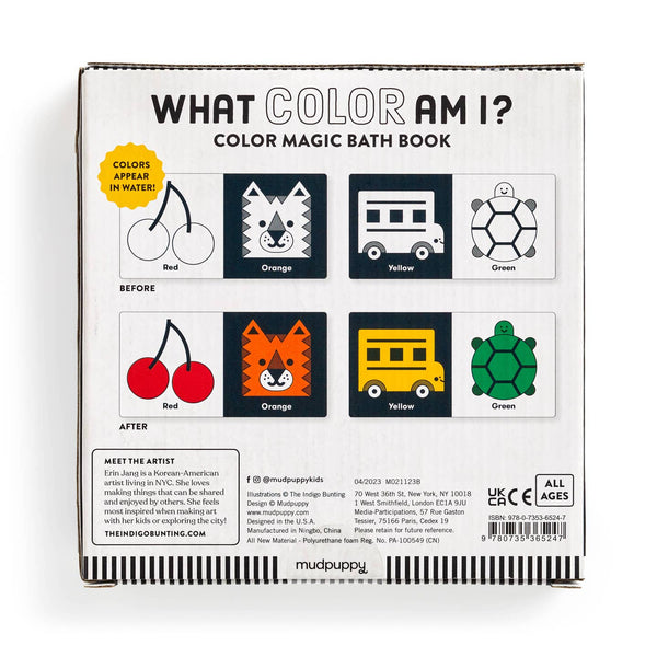 What Color Am I?: Color Magic Bath Book