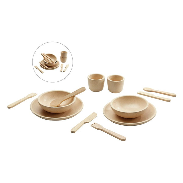 Wooden Tableware Set