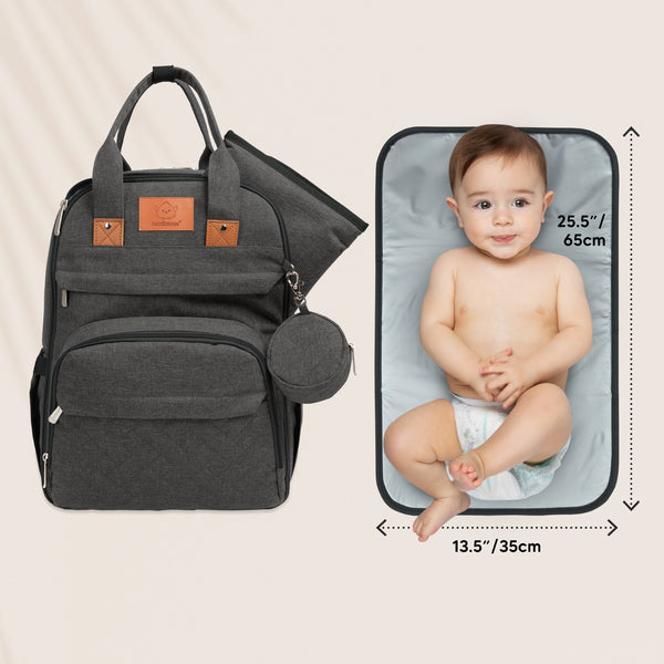 Rove Diaper Backpack - Charcoal