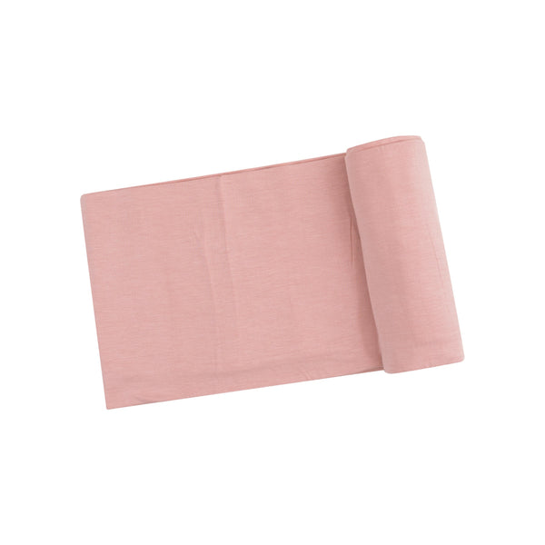 Bamboo Swaddle Blanket - Solid Mellow Rose