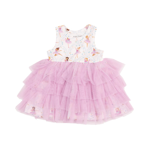 Twirly Tank Tutu Dress - Bow Ballerinas