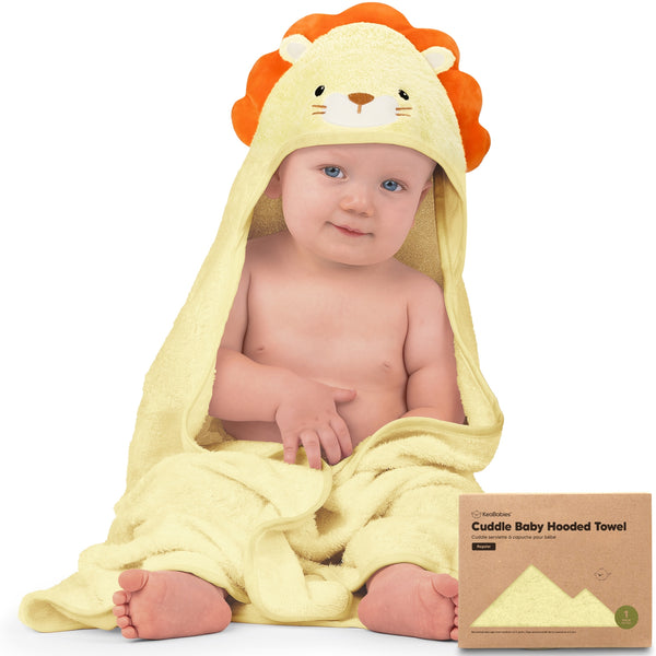 Cuddle Baby Hooded Towel - Lion