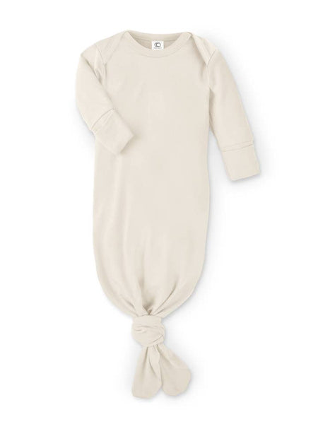 Organic Newborn Infant Gown - Natural