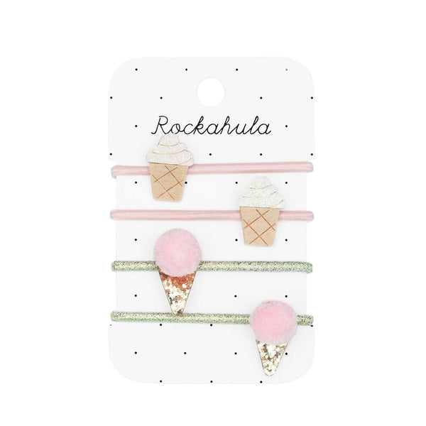 Ice Cream Hair Ties