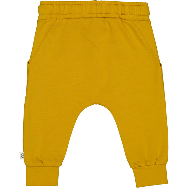 Cozy Me Big Pocket Pants - Mustard