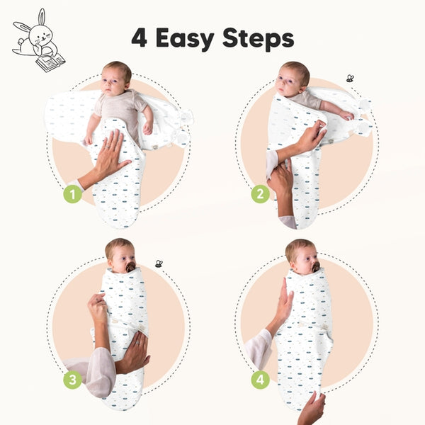 SOOTHE Swaddle Wraps - 3-Pack (Galaxy)