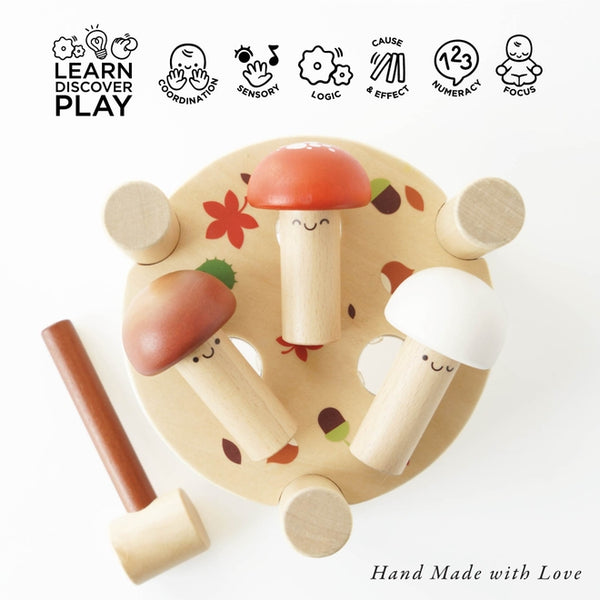 Hammer Game - Woodland Mushroom