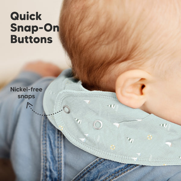 Organic Cotton Bandana Bibs - Vessels