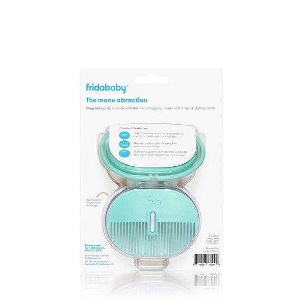 Head-Hugging Hair Brush + Comb