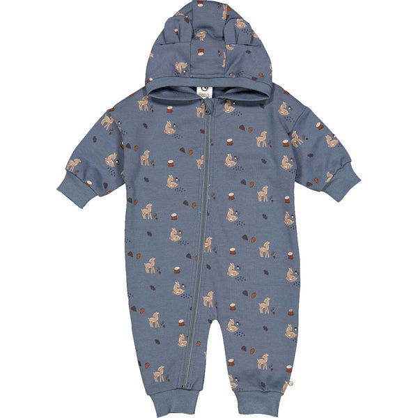 Zip Hooded Coverall - Deer