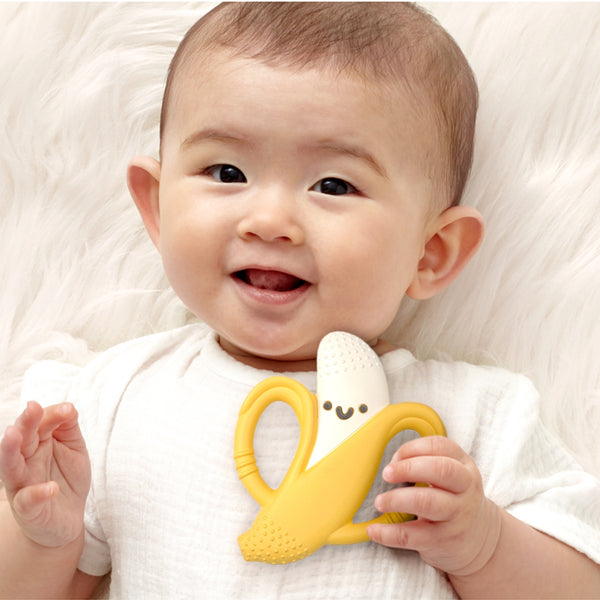 Chew Crew Silicone Teether - Banana