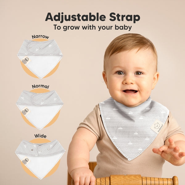 Organic Cotton Bandana Bibs - Vessels