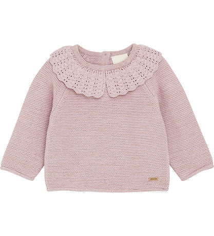 Knitted Blouse - Dawn Pink