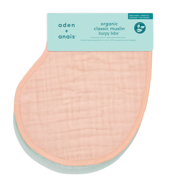 Organic Burpy Bibs (2 Pack) - Mother Earth