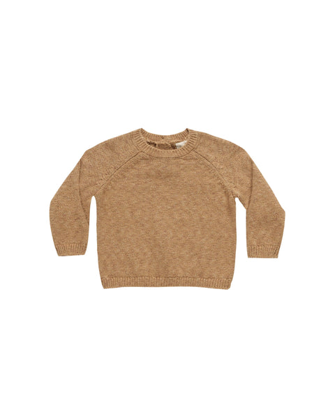 Knit Sweater - Speckled Golden