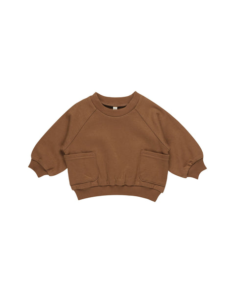 Pocket Sweatshirt - Cinnamon