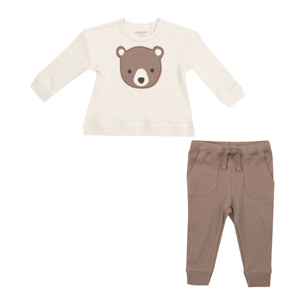 Applique Pullover and Jogger Set - Baby Bear