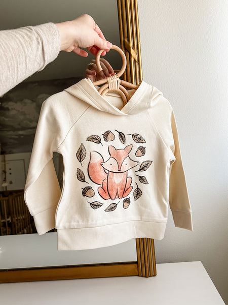 Foxy Organic Graphic Hoodie