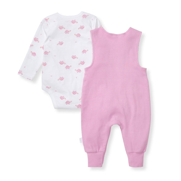 Tortoise Baby Jumpsuit & Bodysuit Set - Crocus