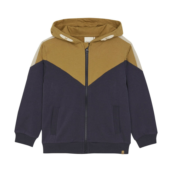 Zippered Hoodie Jacket - Perisian Night