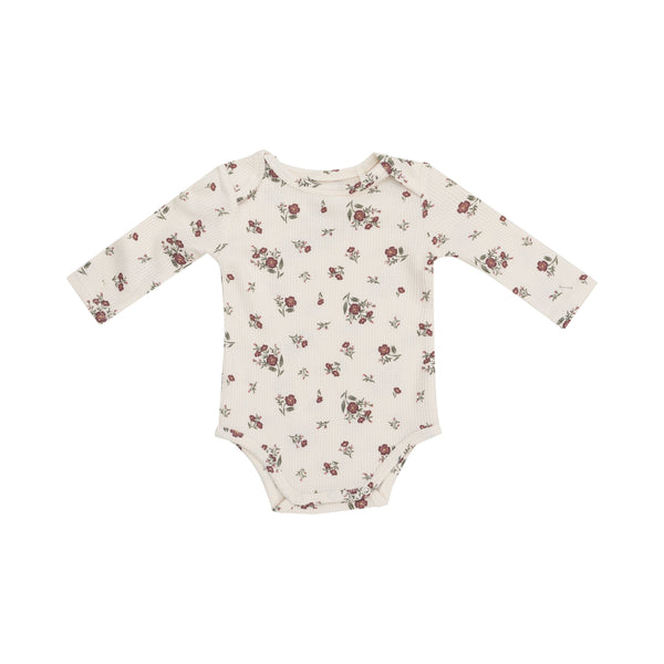 Long Sleeve Bodysuit - Misty Rose Floral