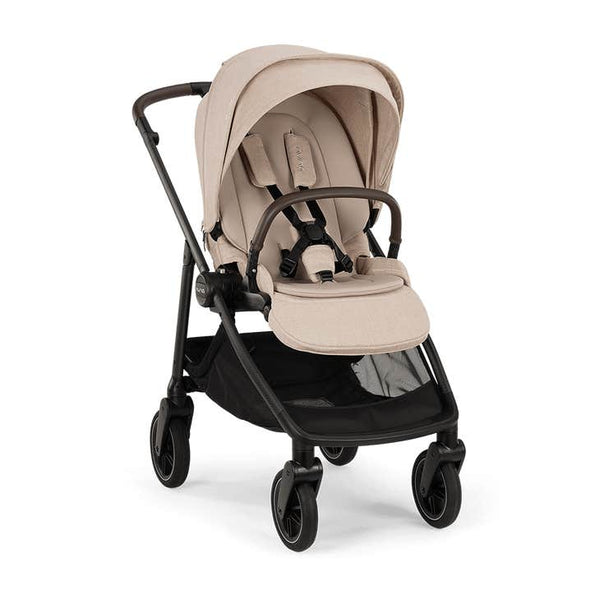 Nuna SWIV Stroller with Magnetic Buckle - Biscotti