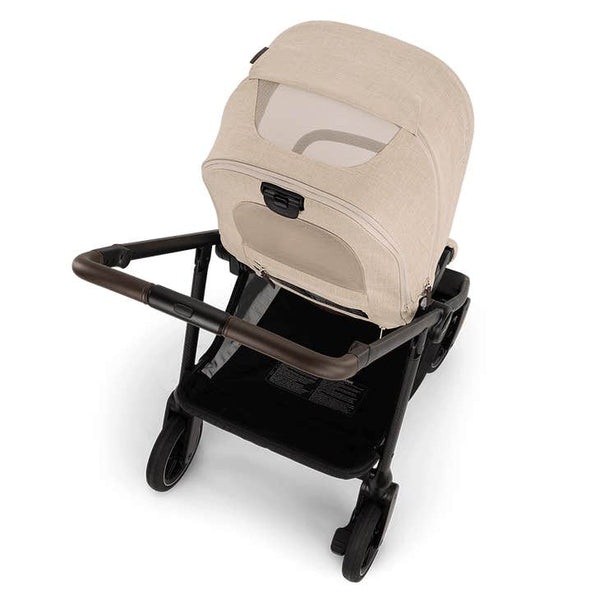 Nuna SWIV Stroller with Magnetic Buckle - Biscotti