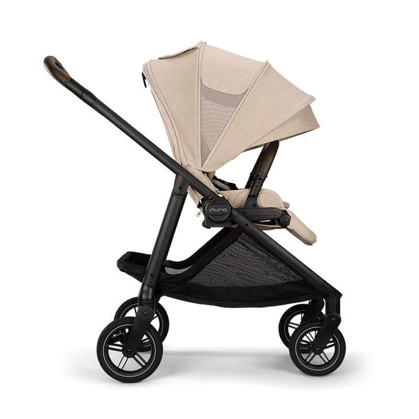 Nuna SWIV Stroller with Magnetic Buckle - Biscotti