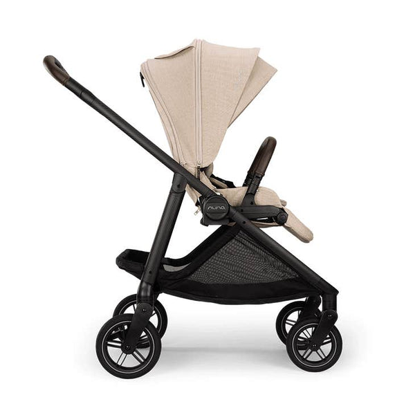 Nuna SWIV Stroller with Magnetic Buckle - Biscotti