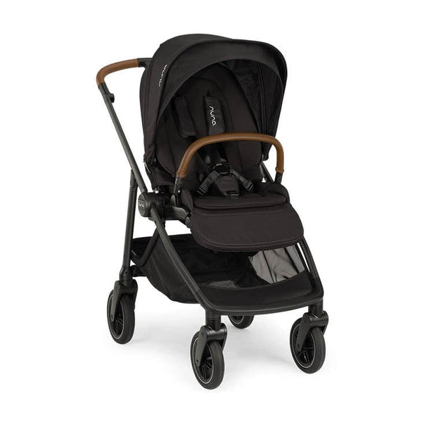 Nuna SWIV Stroller with Magnetic Buckle - Caviar (Black)