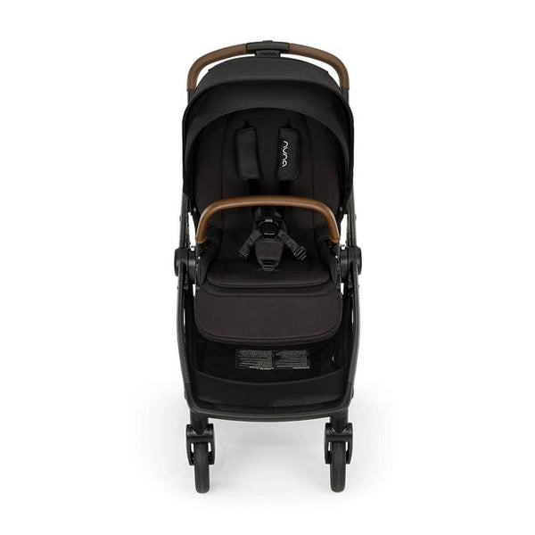 Nuna SWIV Stroller with Magnetic Buckle - Caviar (Black)