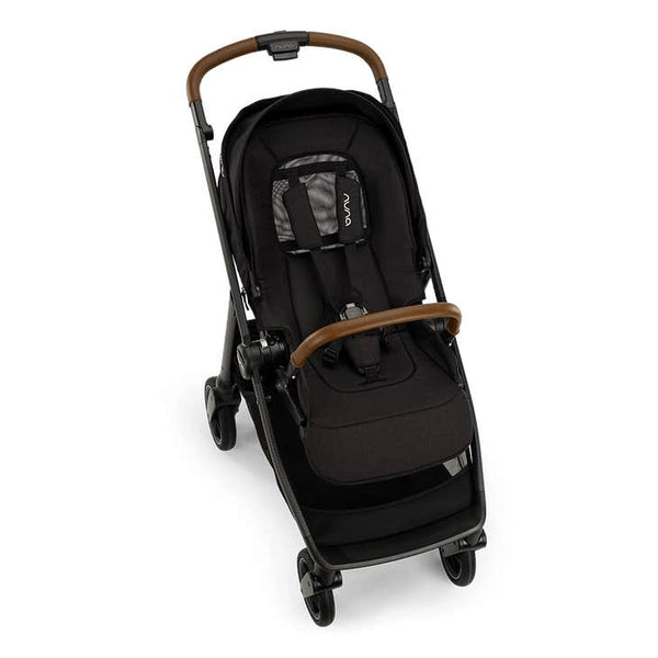 Nuna SWIV Stroller with Magnetic Buckle - Caviar (Black)