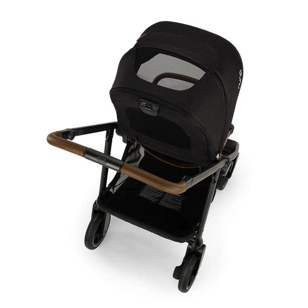 Nuna SWIV Stroller with Magnetic Buckle - Caviar (Black)