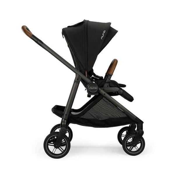 Nuna SWIV Stroller with Magnetic Buckle - Caviar (Black)