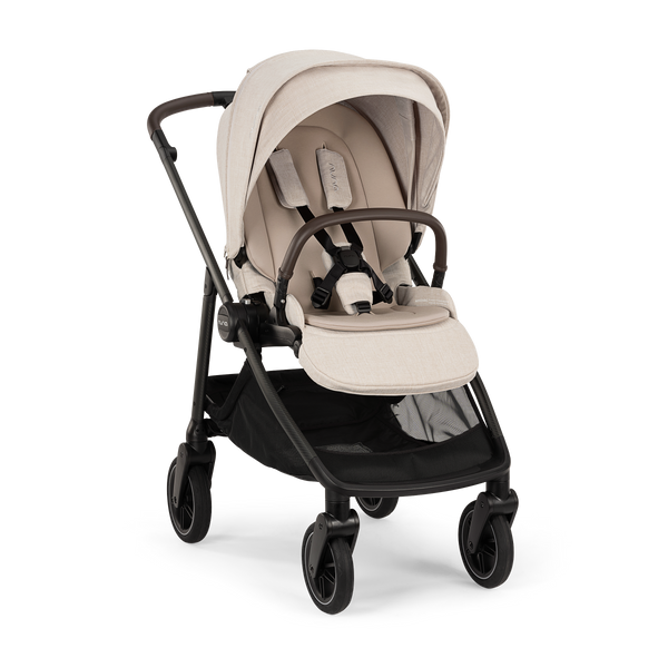 Nuna SWIV Stroller with Magnetic Buckle - Chai