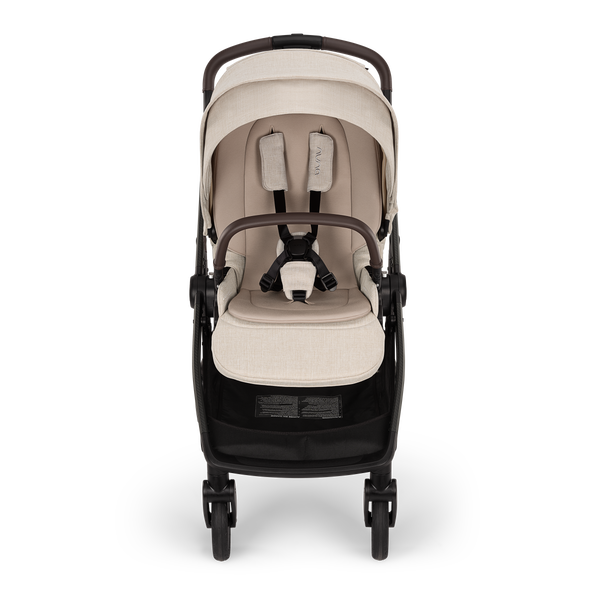 Nuna SWIV Stroller with Magnetic Buckle - Chai