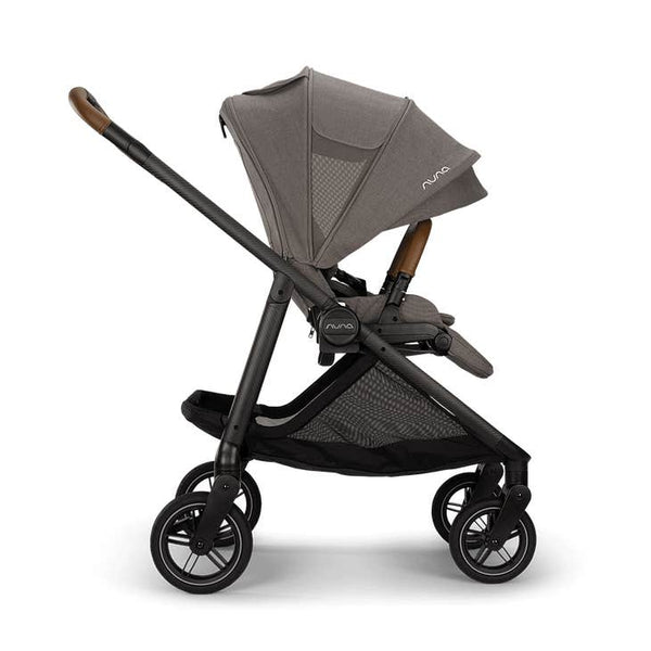 Nuna SWIV Stroller with Magnetic Buckle - Granite (Dark Grey)