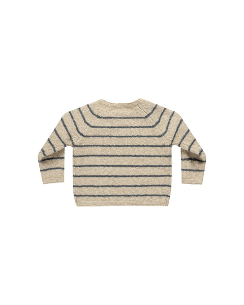 Ace Knit Sweater - Indigo Stripe