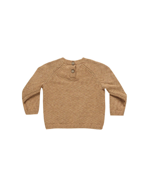 Knit Sweater - Speckled Golden