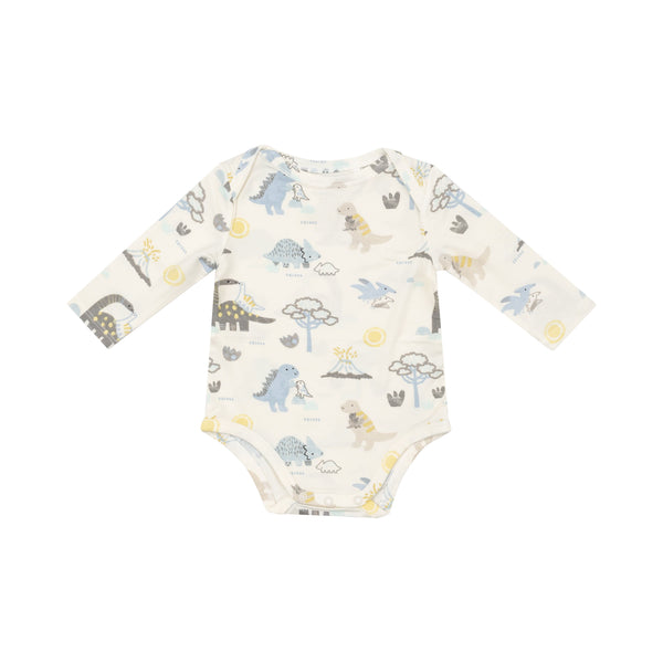 Long Sleeve Bodysuit - Baby Love Dinos