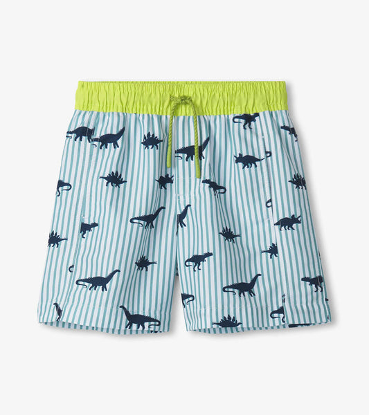 Swim Trunks - Dino Stripes