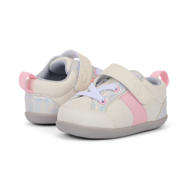 Connor Mini (First Walker) - White/Pink